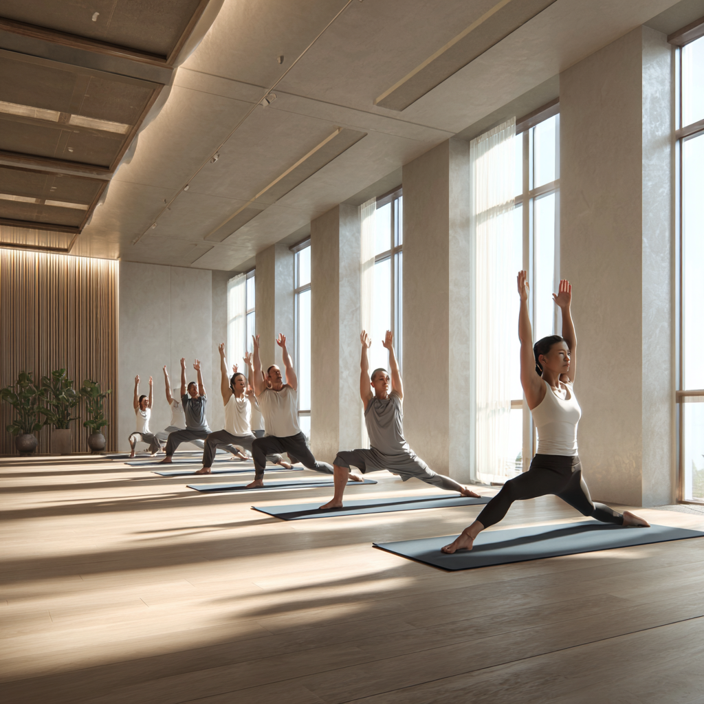 Professional yoga instructor